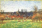 Camille Pissarro Egyptian Raney scenery oil